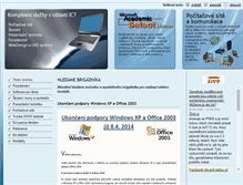 Tablet Screenshot of ict-site.cz